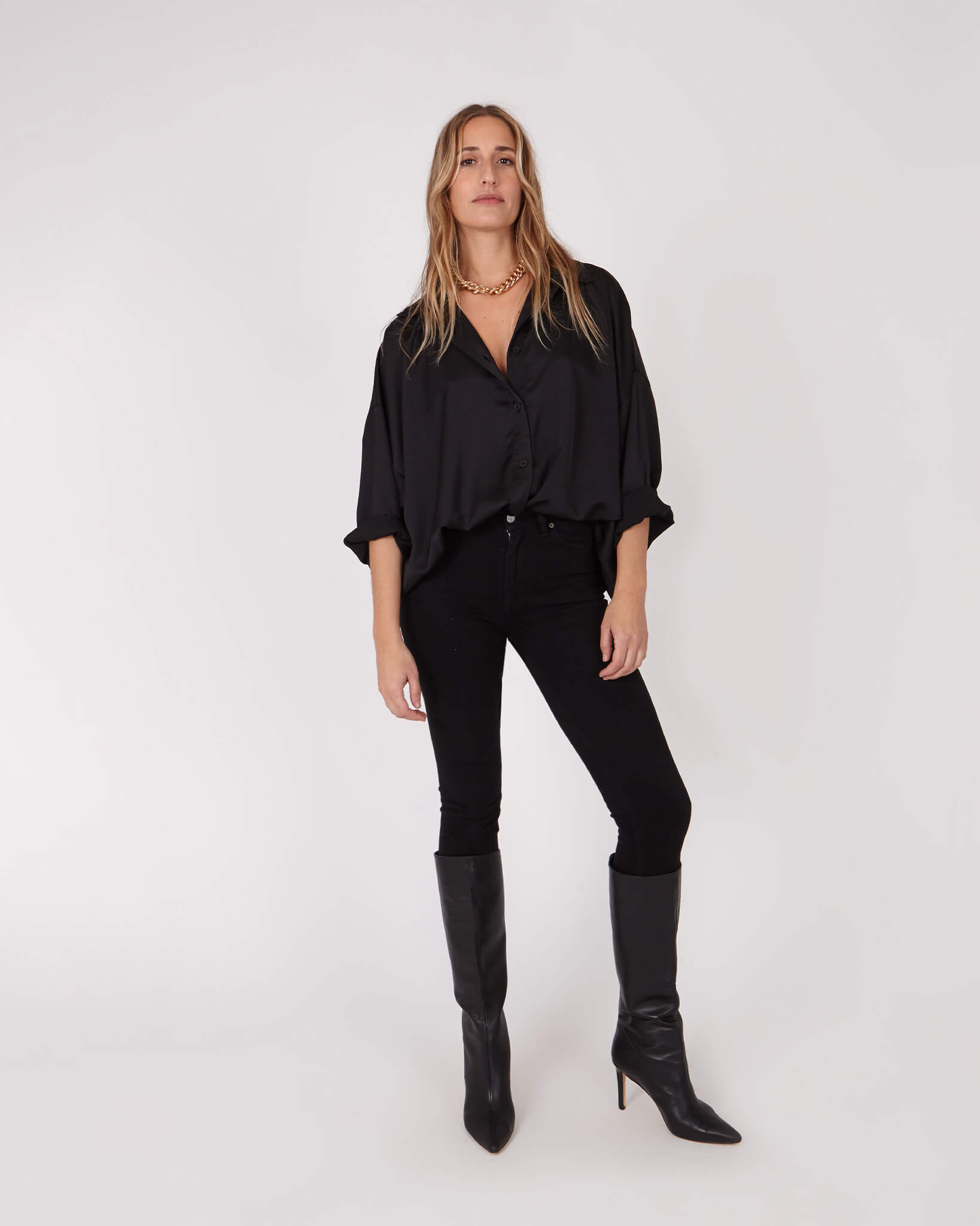 CAMISA WILDFLOWER  - Negro